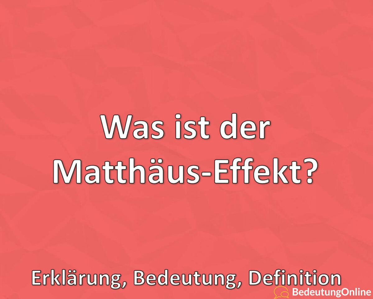 matthäus_effekt